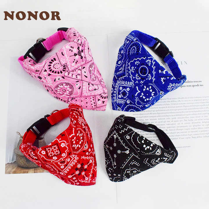 Dog Bandana Scarf - Ayarlanabilir Üçgen Bandaj Pet Köpek Kedi