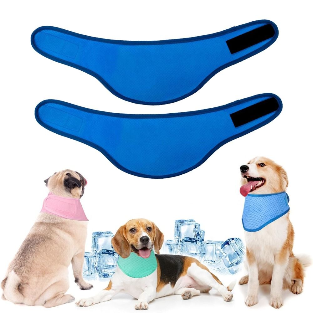 Dog Bandana Scarf - Yeni Ayarlanabilir Köpek Soğutma Bandanası Nefes