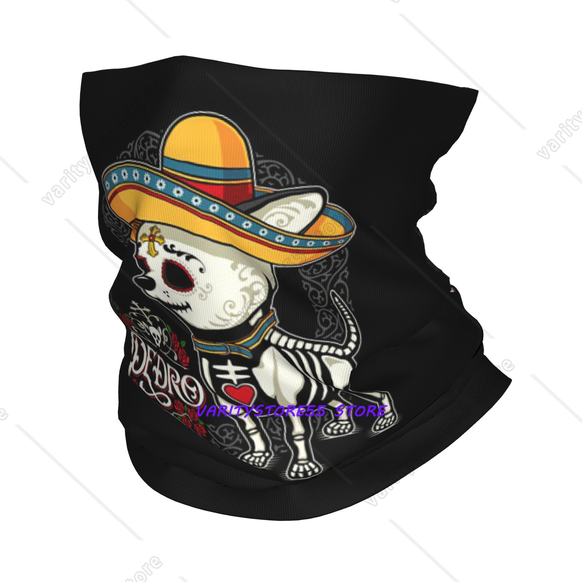 Dog Bandana Scarf - Ölü Köpek Günü Baskılı Bandana Boyun