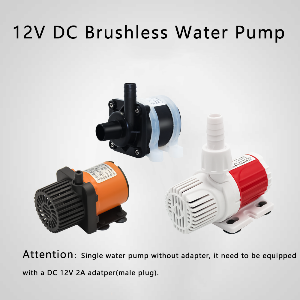 Aquarium Fish Tank - 12V DC fırçasız küçük dalgıç pompası