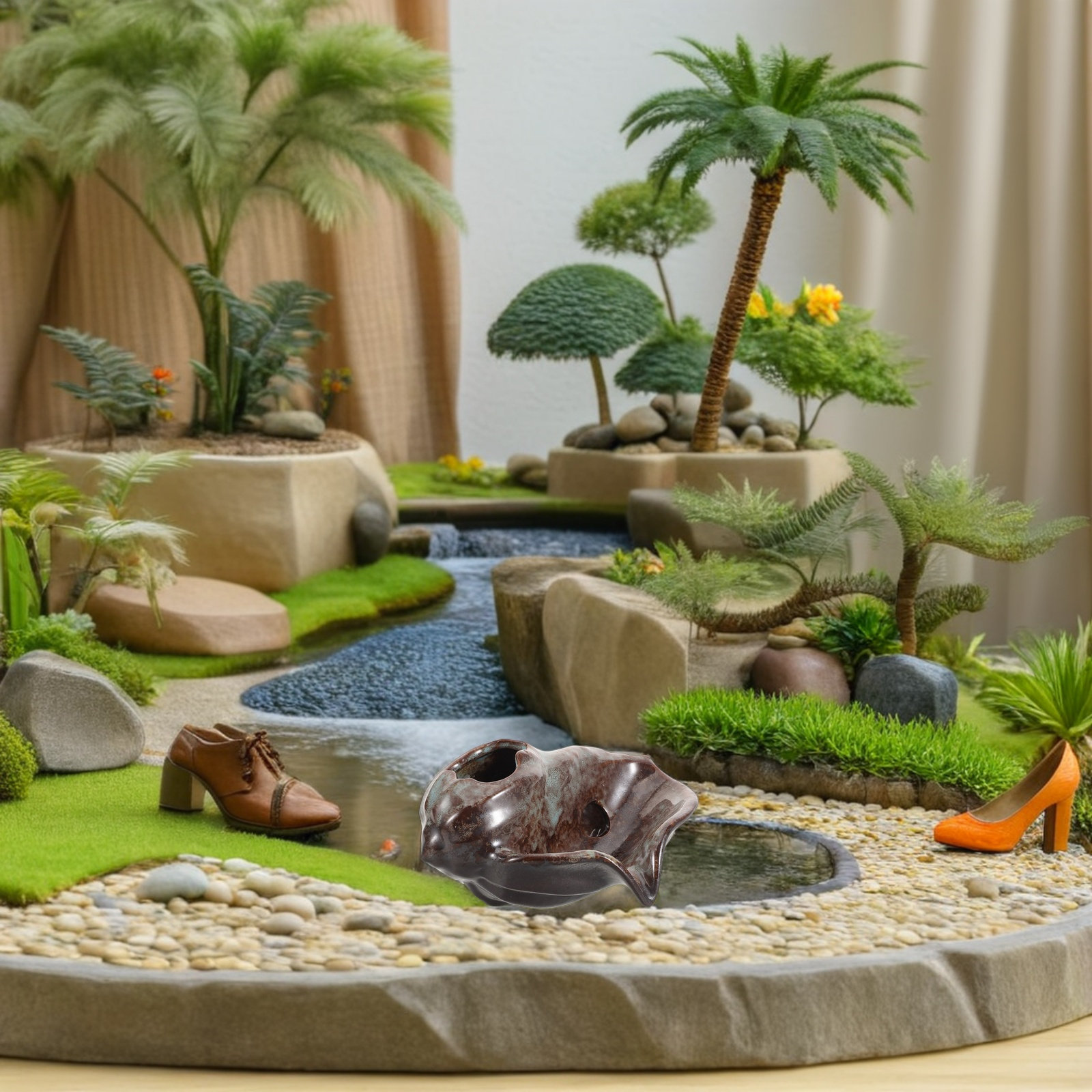 Seramik Kavanoz Çeşmesi Şelale - Aquarium Fish Tank incelemesi ve fiyatı