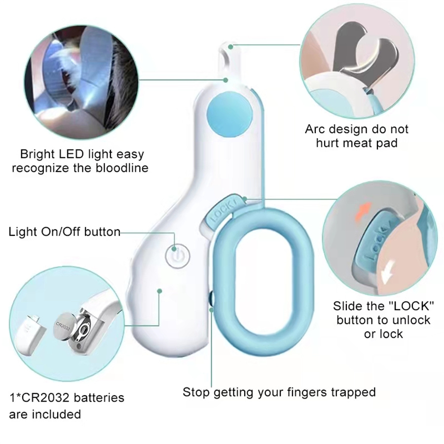 Profesyonel LED ışıklı kedi kö - Pet Supplies Nail Trim incelemesi ve fiyatı
