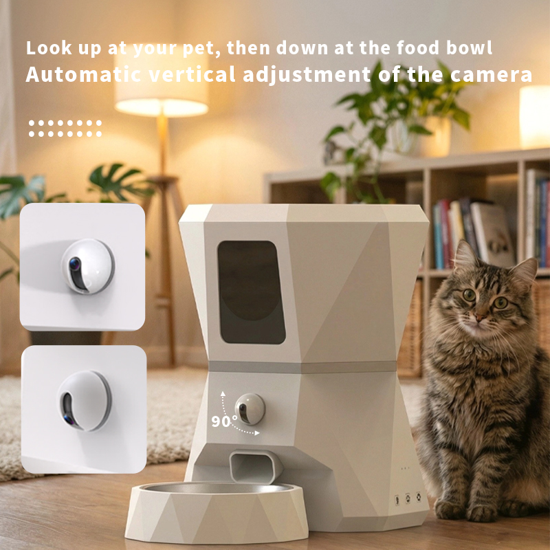 En Yüksek Kalite 4L Tuya APP K - Automatic Pet Feeder incelemesi ve fiyatı
