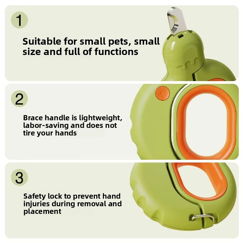 Donut Şeklinde LED Işıklı Kedi - Pet Supplies Nail Trim incelemesi ve fiyatı