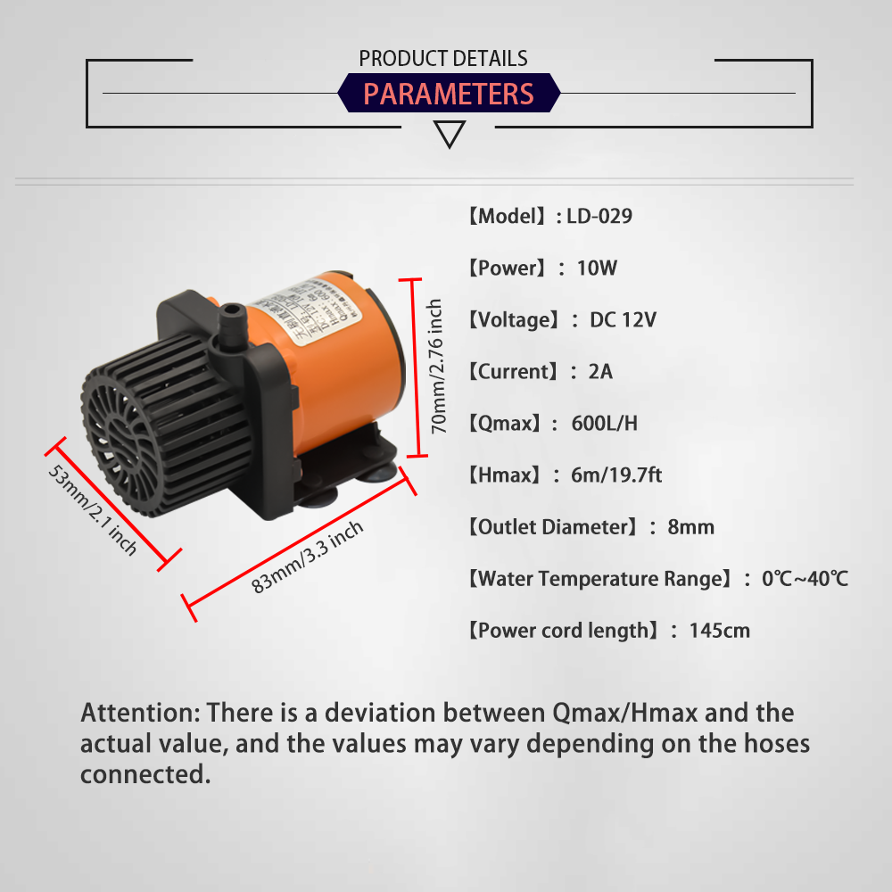 12V DC fırçasız küçük dalgıç p - Aquarium Fish Tank incelemesi ve fiyatı